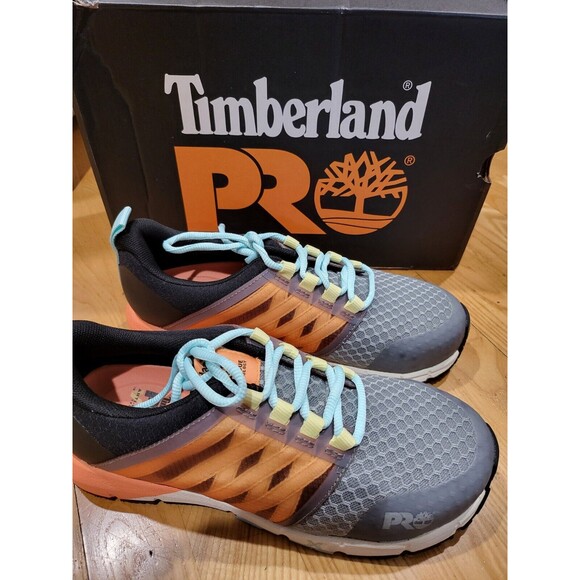 Timberland Womens Radius Composite Safety Toe Athletic Work Shoe Size 8.5 M - Picture 1 of 10